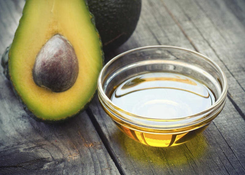 Avocado oil has a great flavour and is high in antioxidants and omega-6 