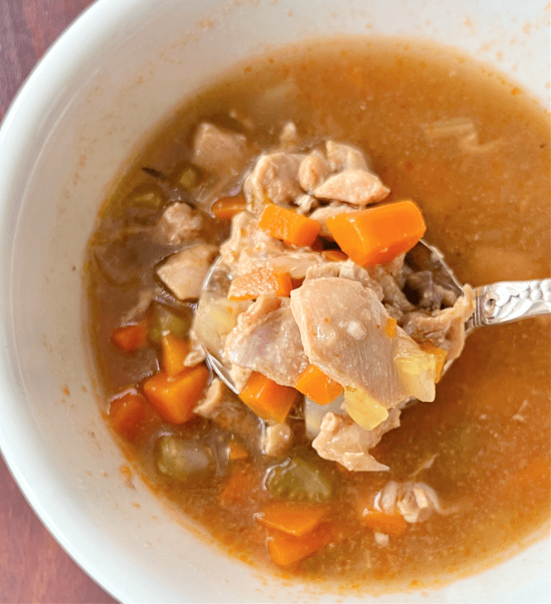 Mediterranean chicken soup from Marcel Bakery and Kitchen