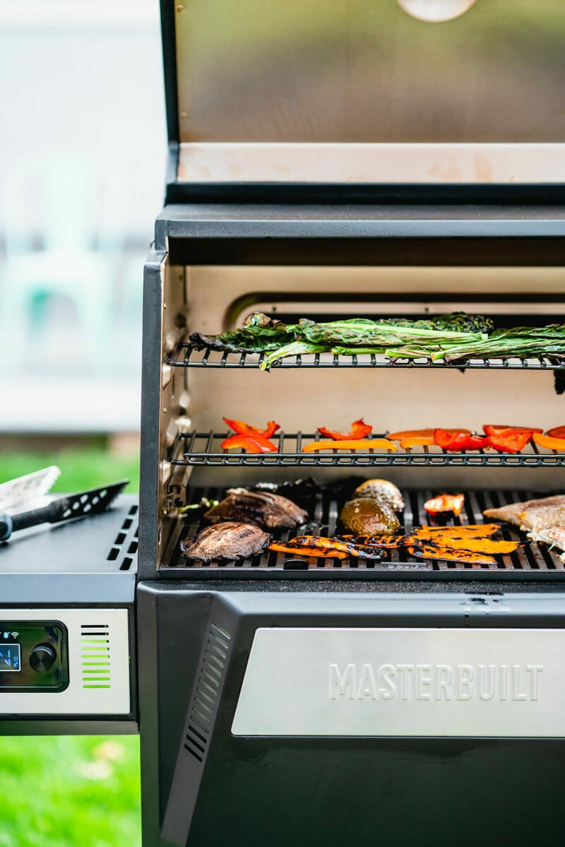 Vegetarian grill recipes, grill with vegetables