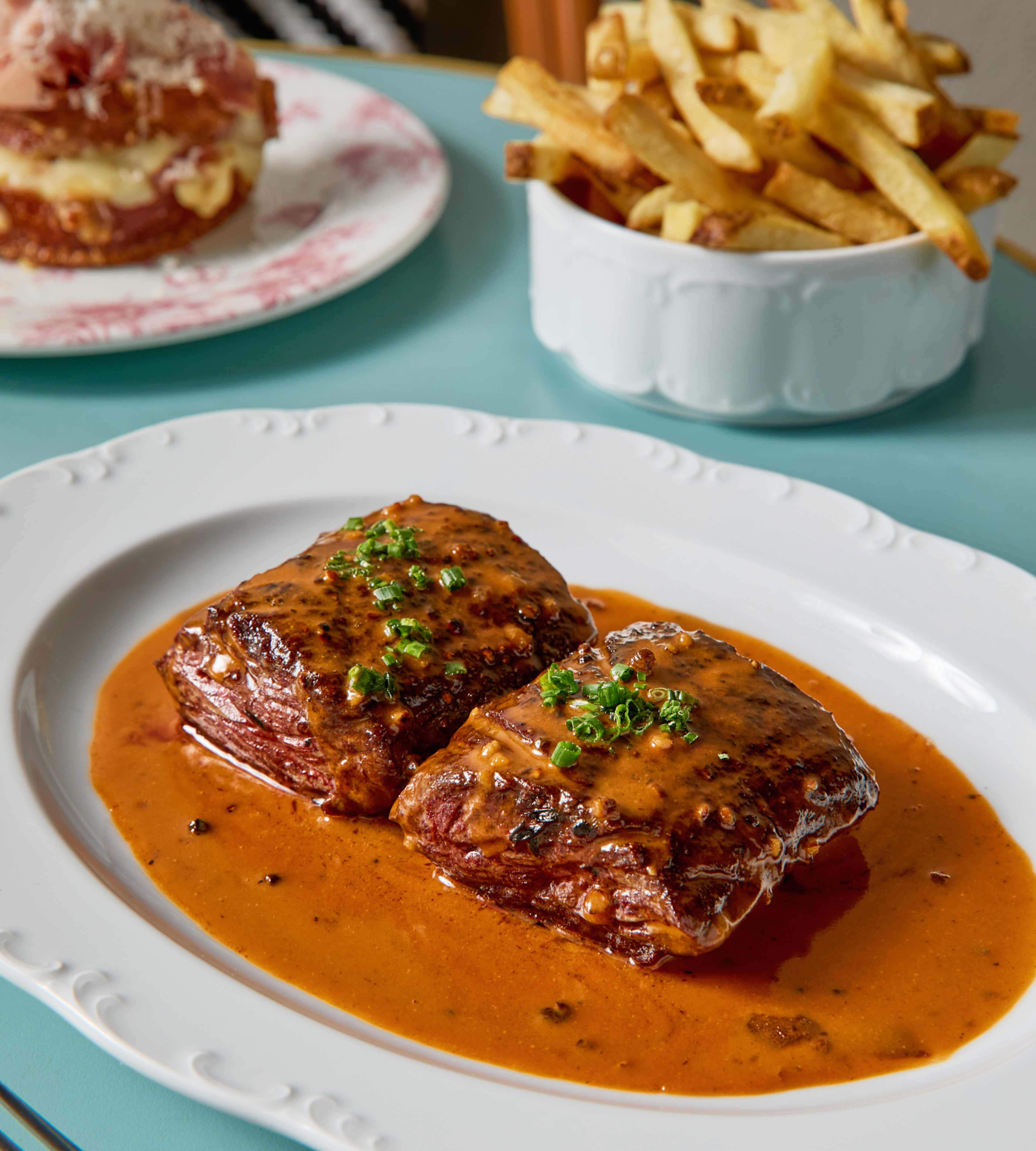 Steak frites at Bon Délire
