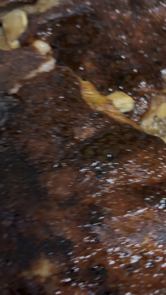 Straight off the bone