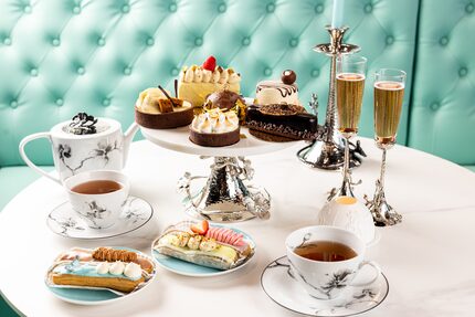 Afternoon tea is a popular fixture at the Frisco location of La Parisienne French Bistro.