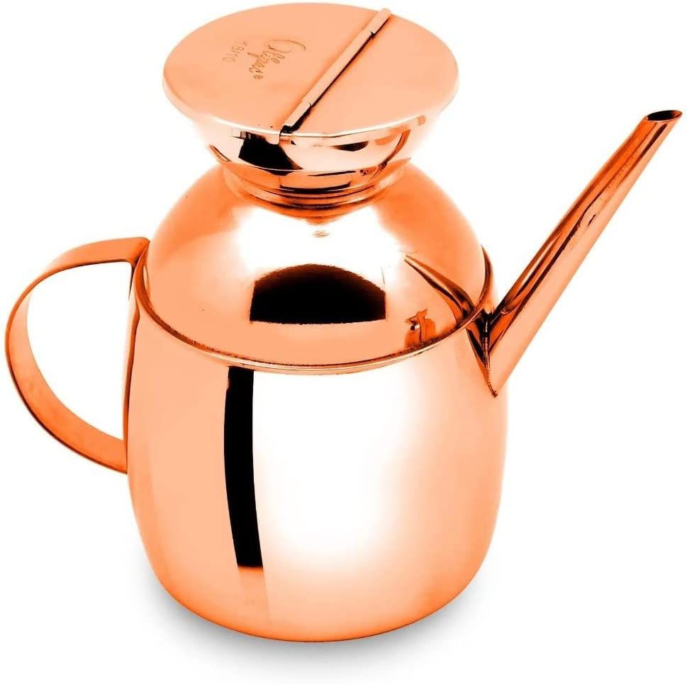 Olipac Tosca copper olive oil dispenser