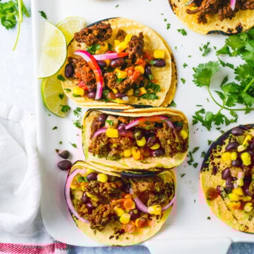 Vegan street tacos