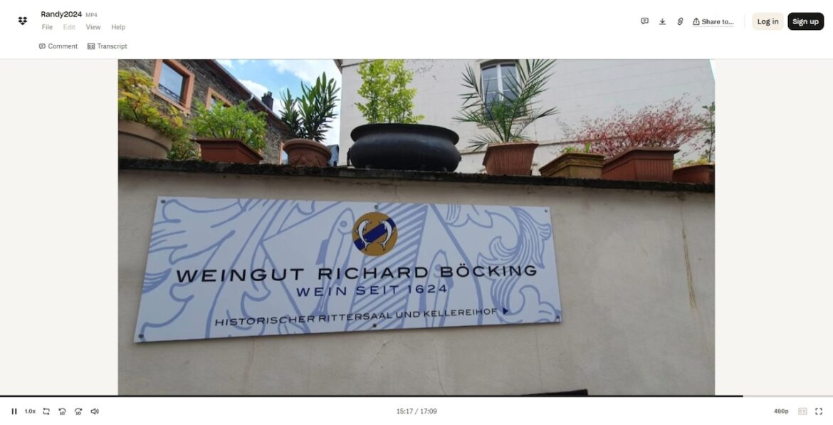 Va. producer’s red wine finds premium spot at celebration dinner for 400-year-old German winery Mostly Sunny