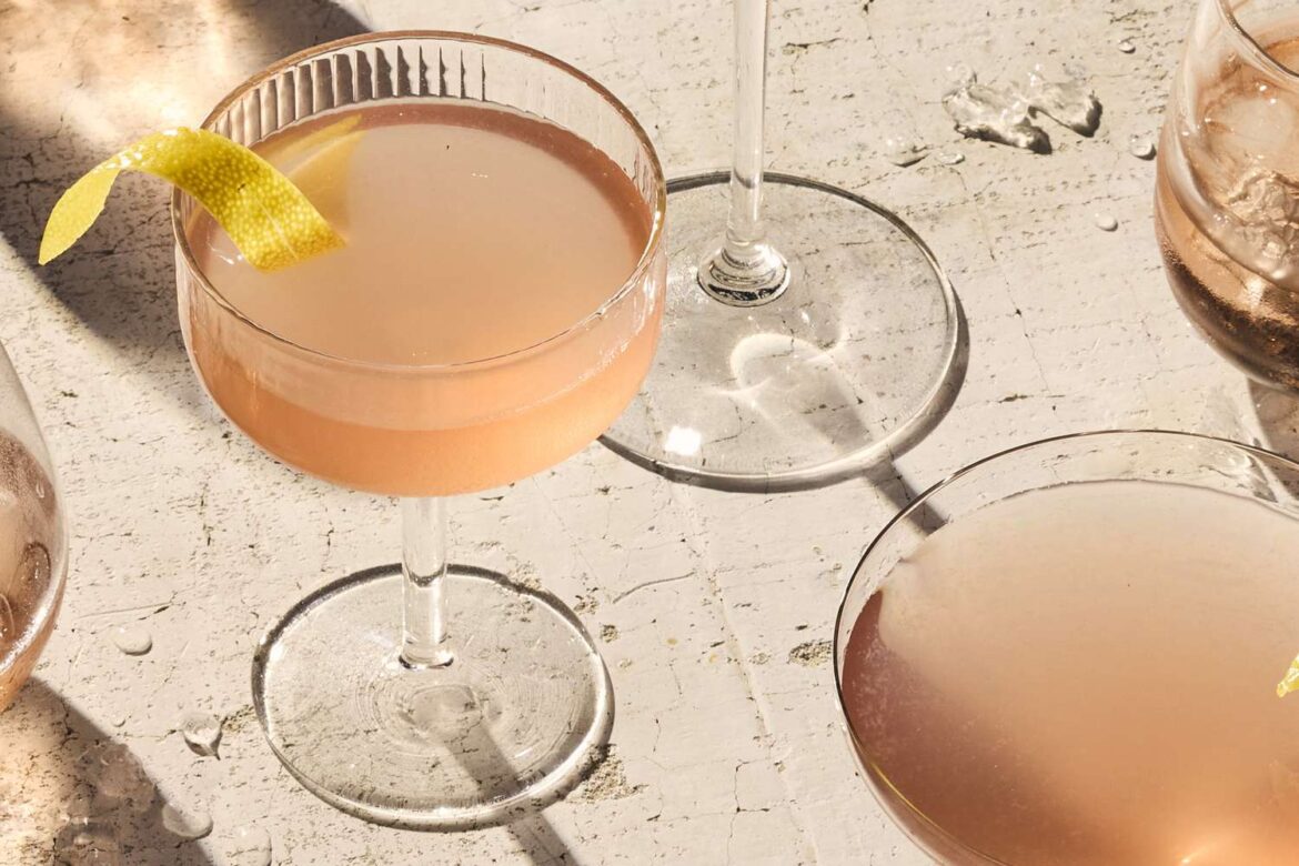 We Can’t Get Enough of This Pink Play on a French 75 We Can't Get Enough of This Pink Play on a French 75