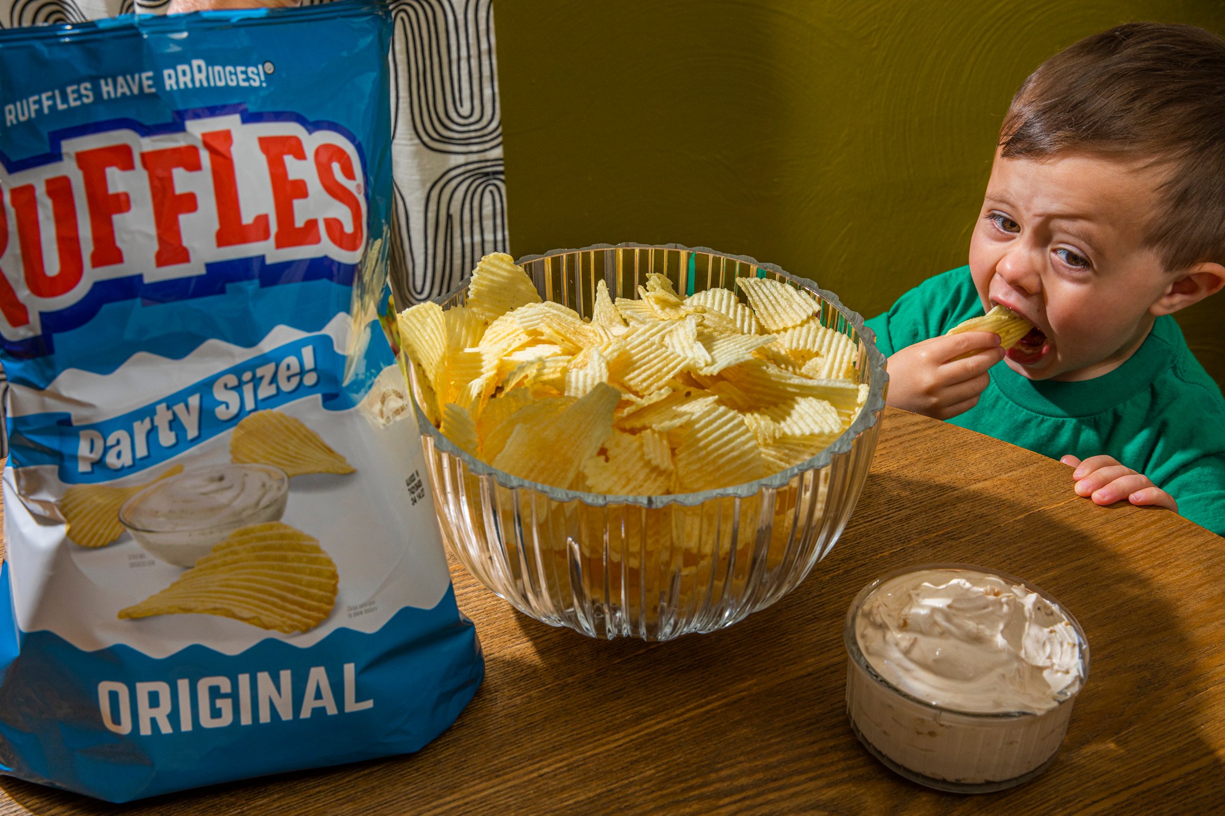 Ruffles and French Onion Dip recipe