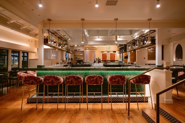 Amara, a new Mediterranean restaurant in Belmont, is inspired by restaurateurs Ajay Walia and Reena Miglani's travels in the region. It's a space meant to invite people to gather with friends and linger in enjoyment over a meal. (Courtesy Kristen Loken)