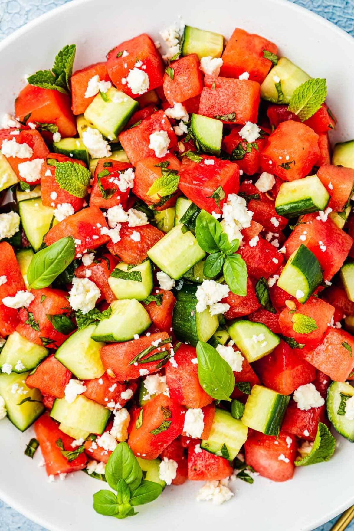 Summer Salad Recipes | The Mediterranean Dish Mediterranean Diet starter kit, with olive oil, spices, and tahini.