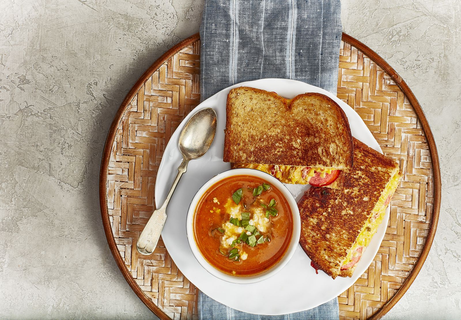 Taziki's Mediterranean Café Launches New Tomato-Basil Soup and Grilled Pimento Cheese