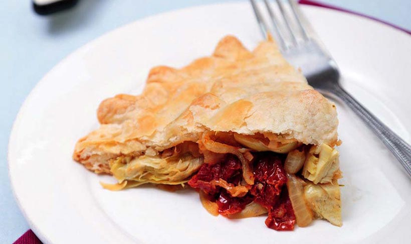 Easy Vegan Artichoke Pithivier