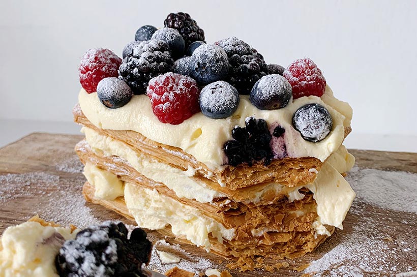 Lemon Mille-Feuille