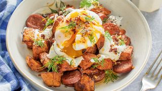 Air fryer sweet potato