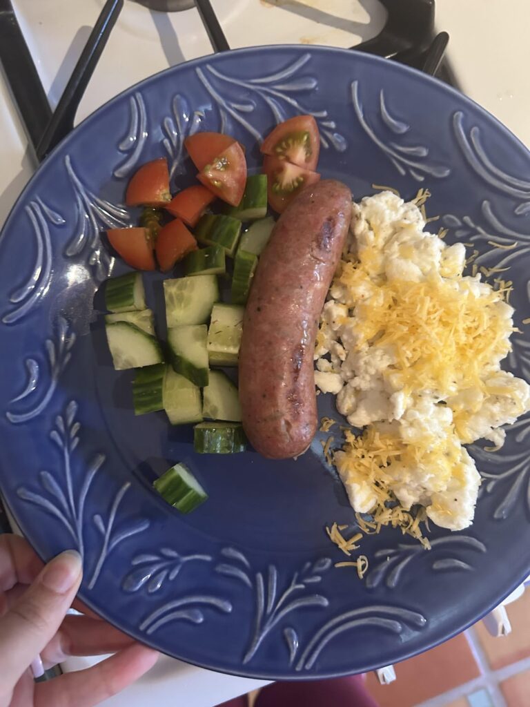 High Protein Breakfast under 300 cals