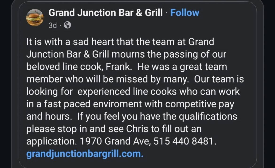 Not in the industry but saw this in the r/Iowa sub. As stated in those comments, they've could of at least made 2 separate posts.