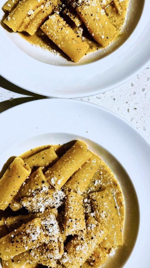 My latest Rigatoni Carbonara