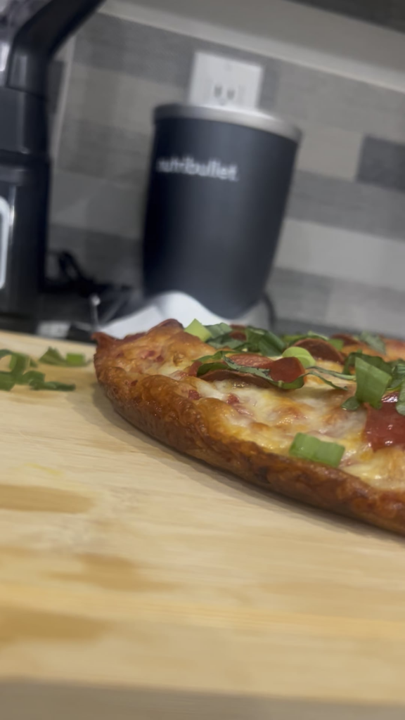 Foolproof pizza on a grill pan