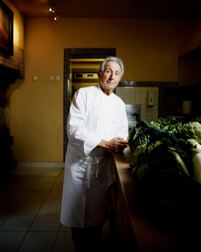 Michel Guérard at Les Prés d'Eugénie in 2014.