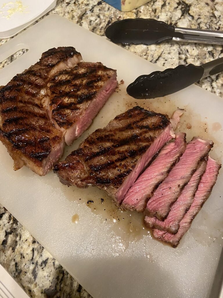 1.2 lb ribeye. Would y’all say this is medium or medium rare?