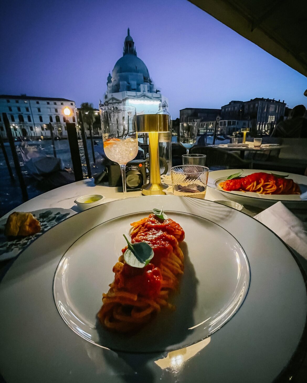 Spaghetti alla Napoletana while in Venice
