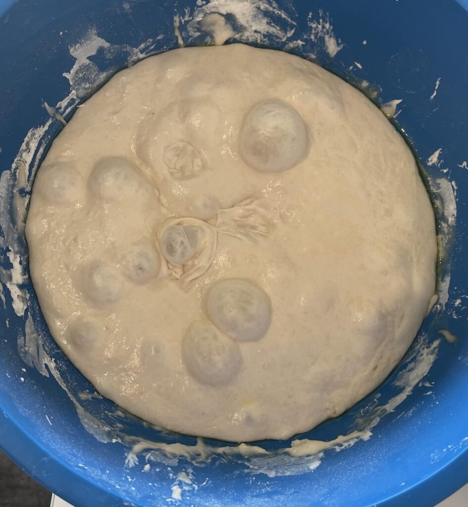 I made the cinnamon roll focaccia…