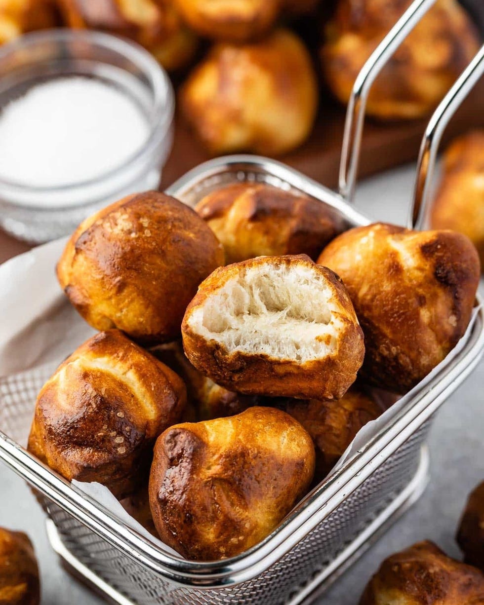 pretzel bites air fryer appetizers pretzel bites air fryer appetizers