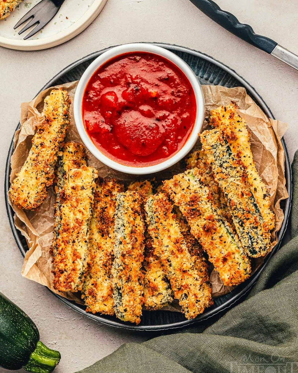 fried zucchini air fryer appetizers fried zucchini air fryer appetizers