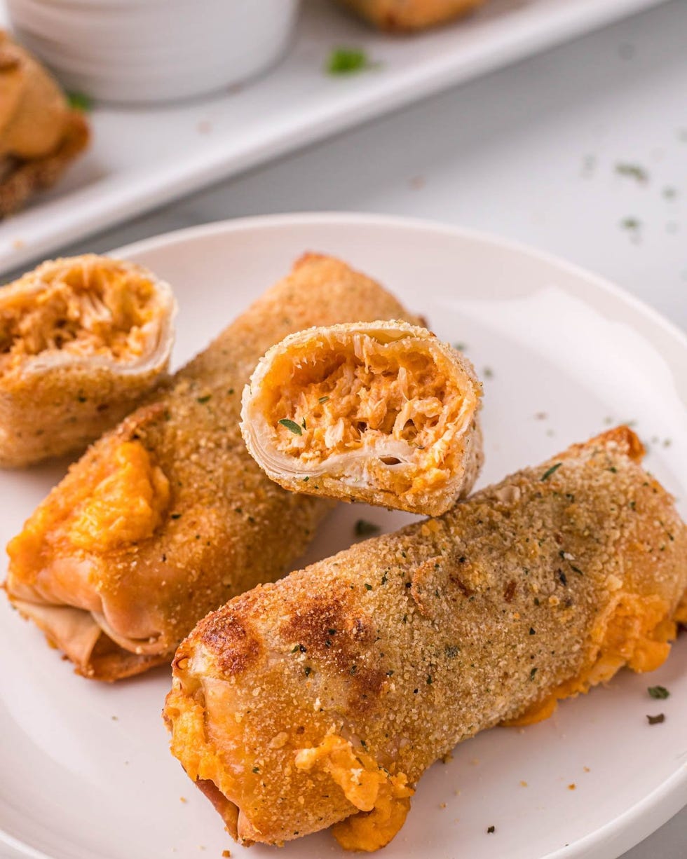 buffalo chicken egg roll air fryer appetizers  buffalo chicken egg roll air fryer appetizers