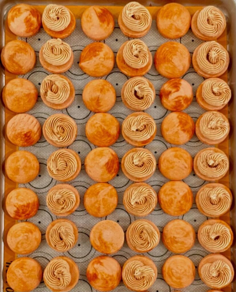 All Dressed macarons