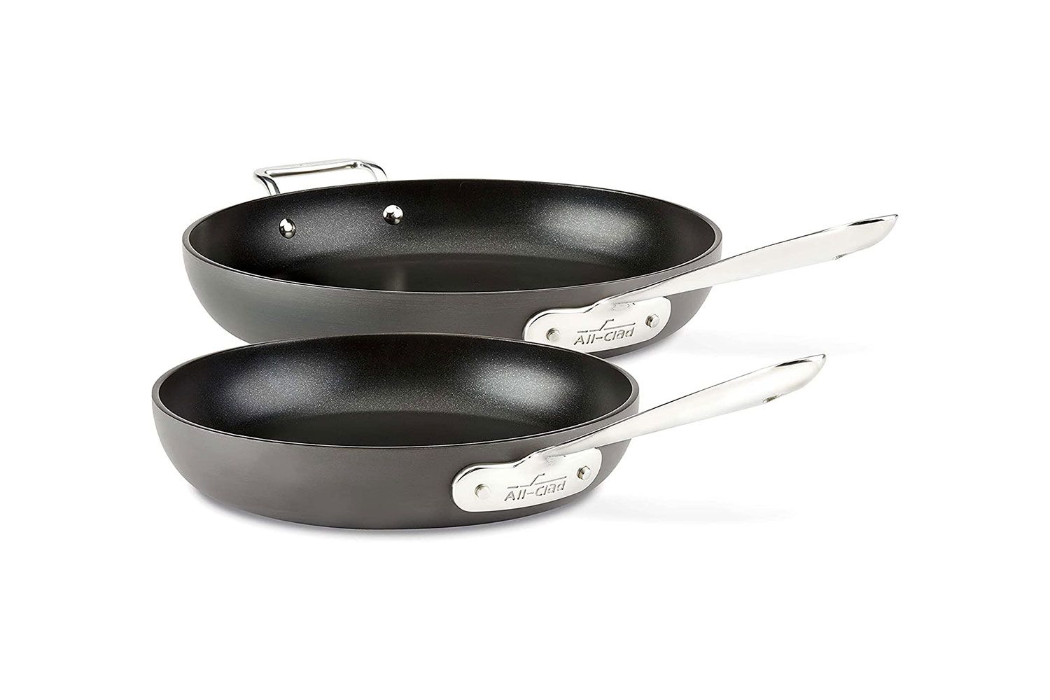 All-Clad HA1 Hard Anodized Nonstick 2-Piece Fry Pan Set
