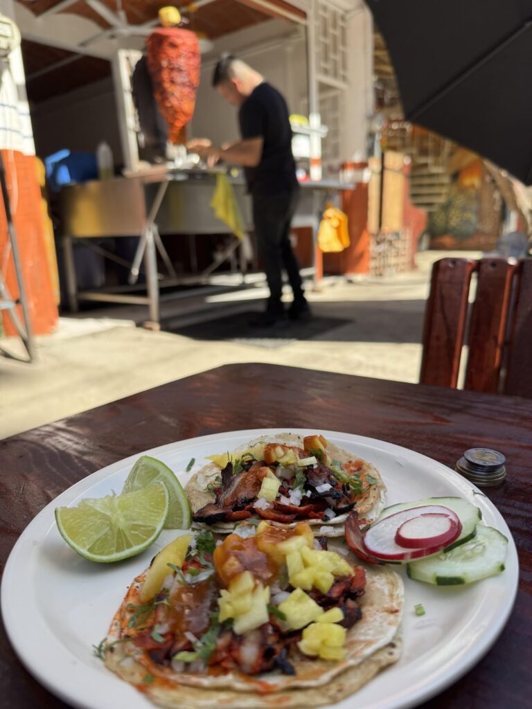 Tacos al Pastor, San Pancho MX