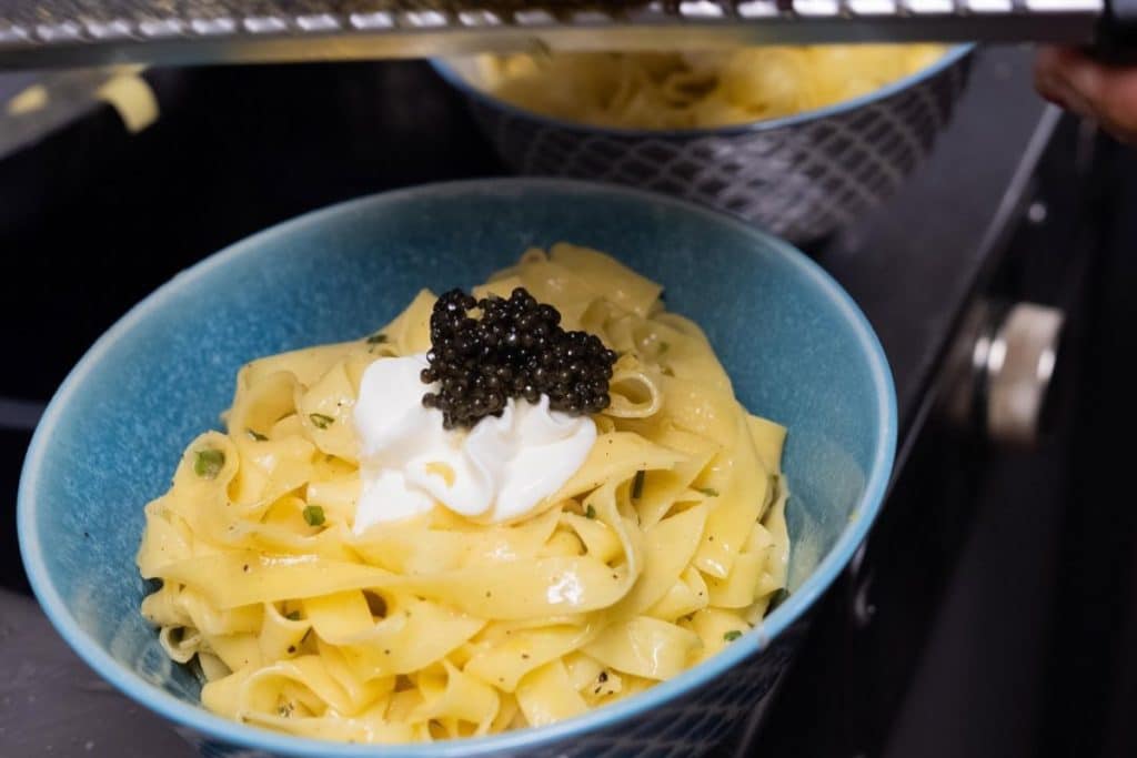 caviar parpadelle at apero dc