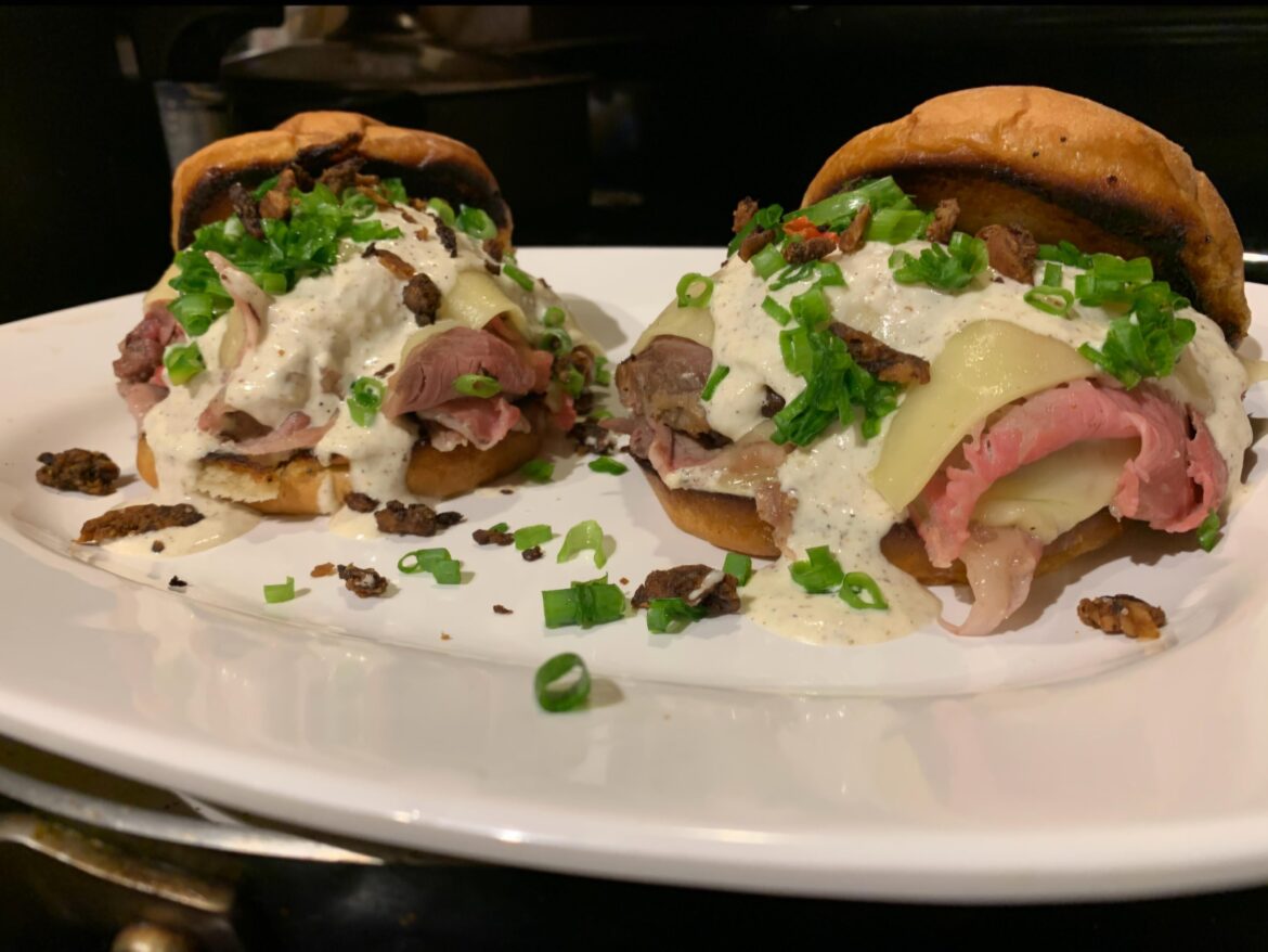 Prime rib sandwiches