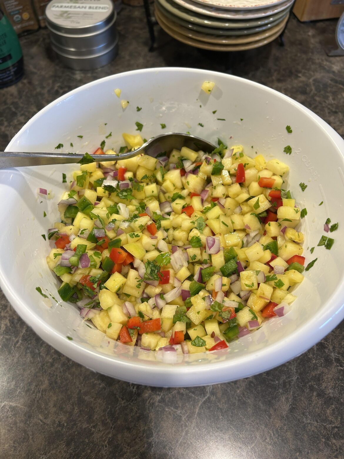 Pineapple Mango Salsa