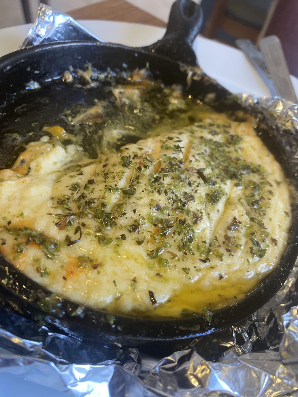 In Argentina so that means provolone with oregano