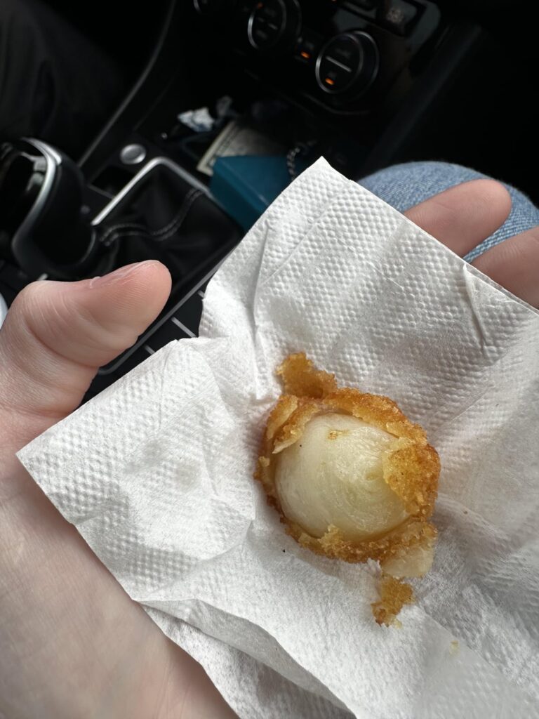 Jackpot Onion “ring” from Sonic