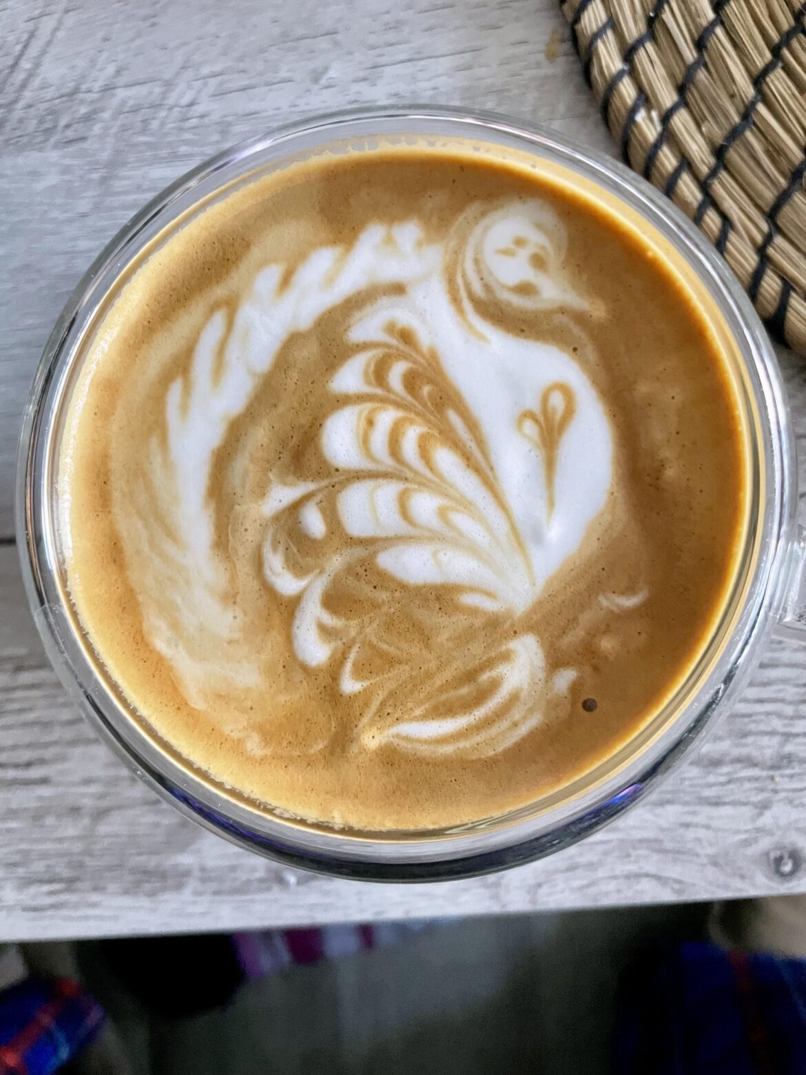 Good morning :) tried to do a swan but ended up with too many things