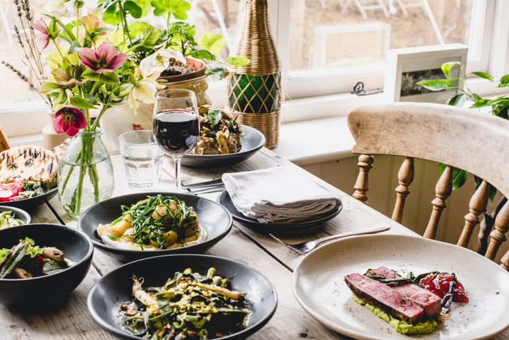 Having lunch at Pythouse Kitchen Garden is a delightful all-round experience. © Zara Whitfield