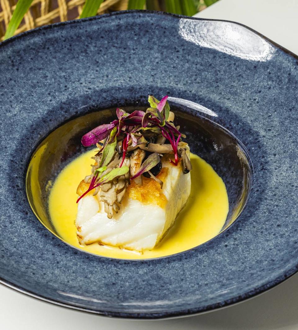 Chilean sea bass is one of the specialties at Mykonos in Fort Lauderdale.