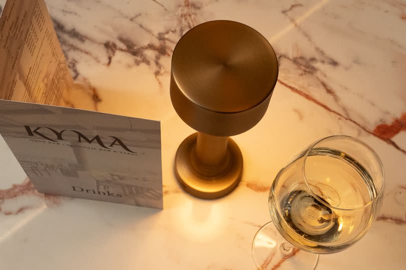 Kyma offers a Mediterranean menu