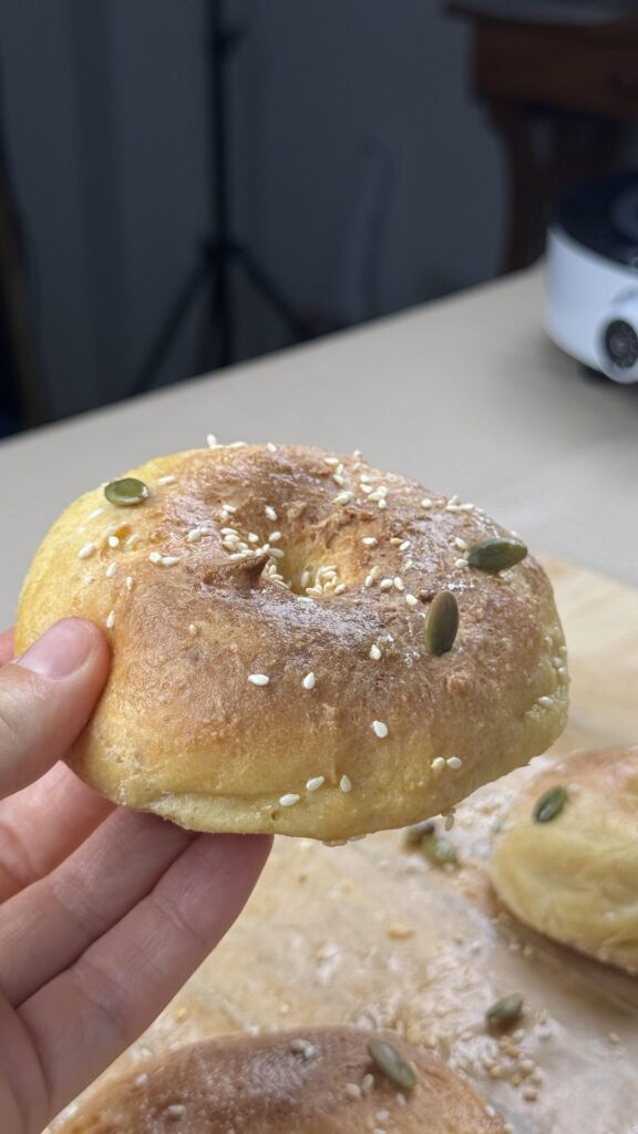 I made the viral cottage cheese bagels with no flour. I’m surprised at how good they are! Has anyone else tried making these?