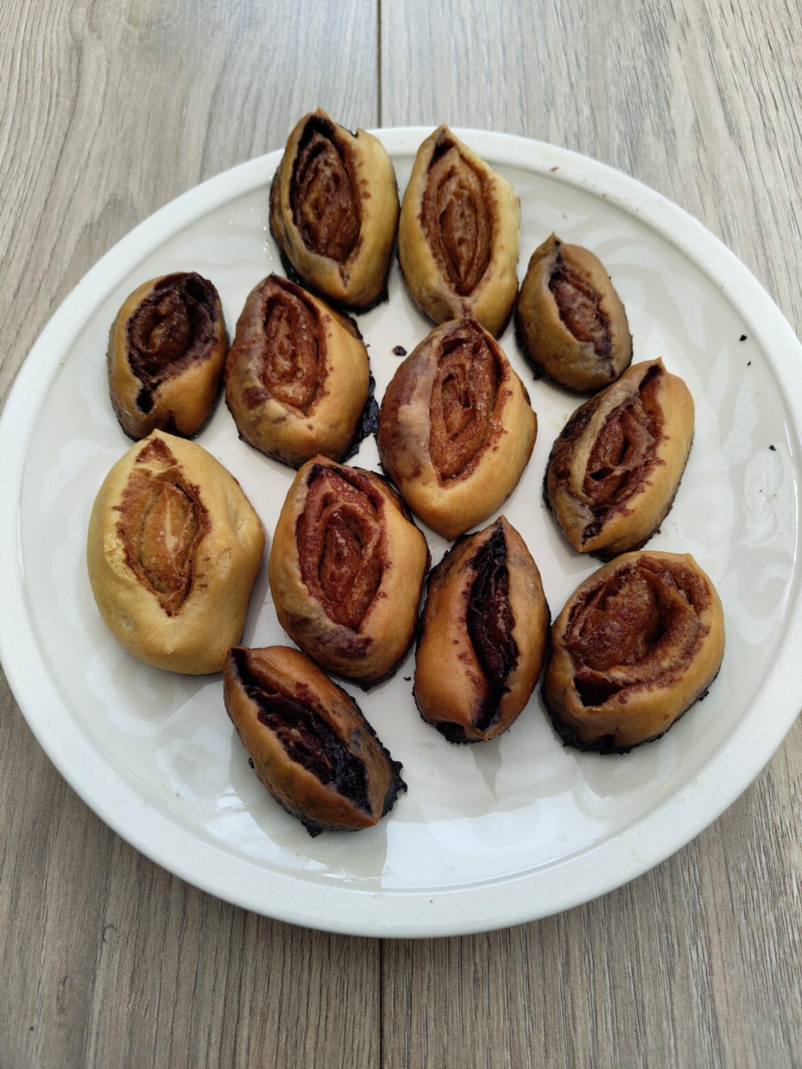 Overbaked my cinnamon rolls and they turned out slightly NSFW