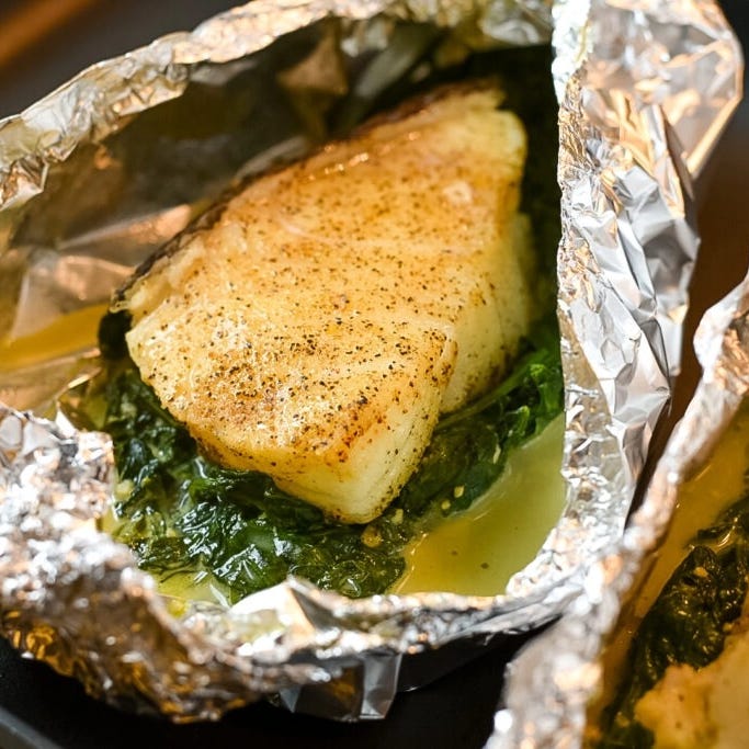 baked fish recipes foil sea bass