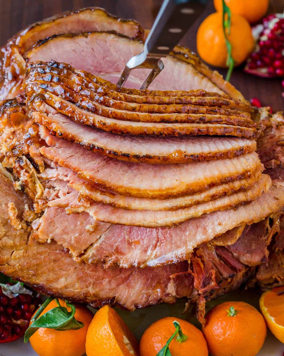 baked christmas ham glaze