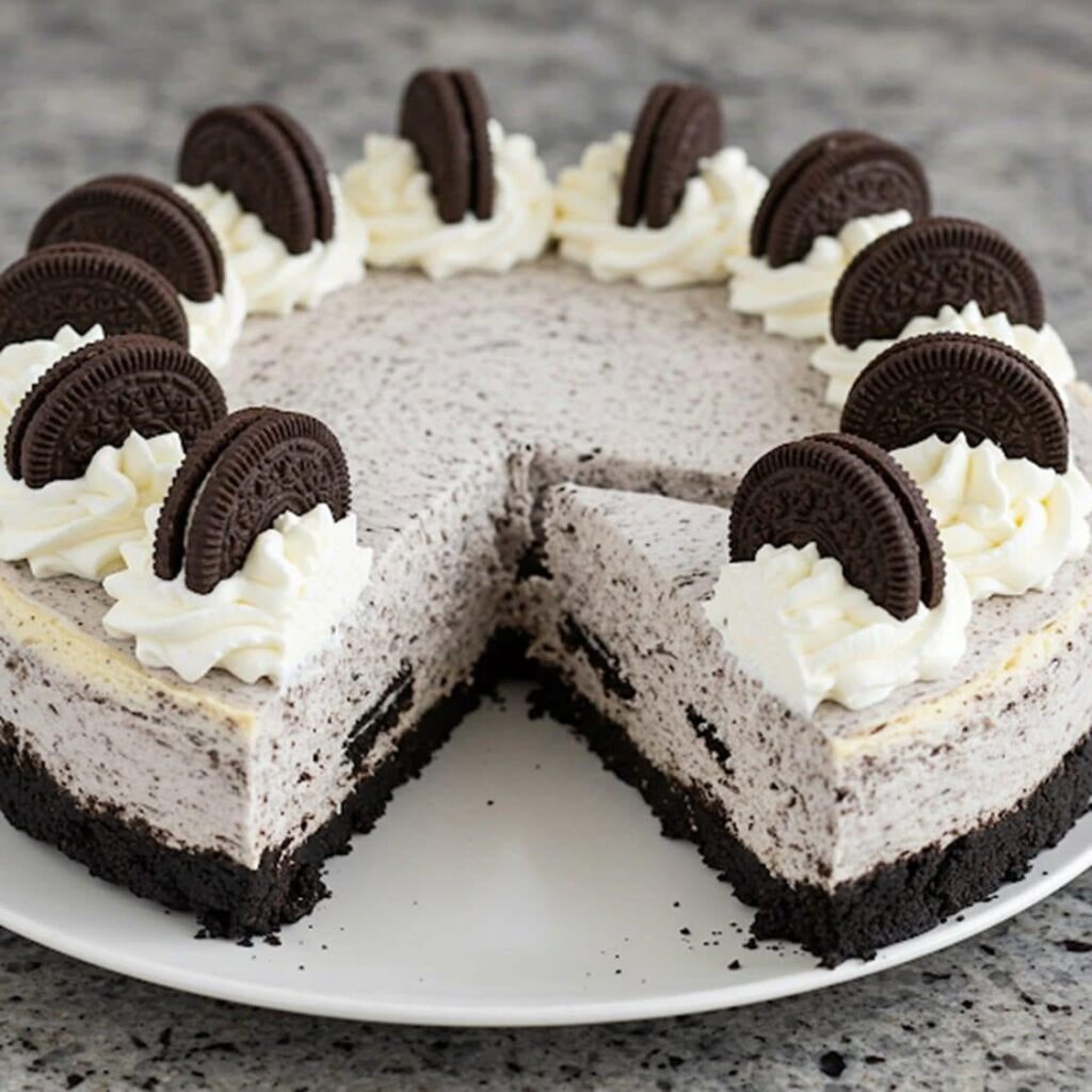 Cheesecake de oreo