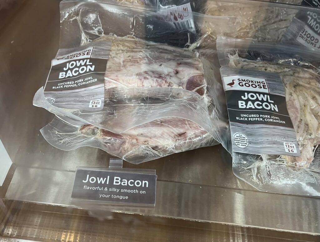 Haggis and Jowl Bacon