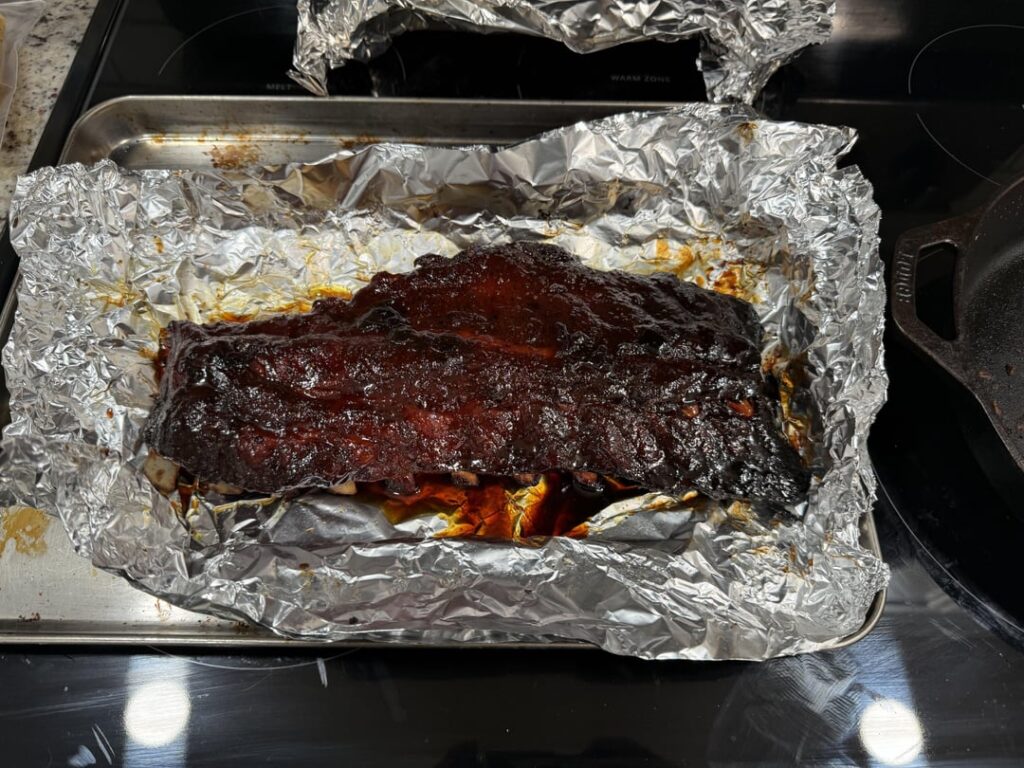 Did I do it boss ? (Baby back ribs)