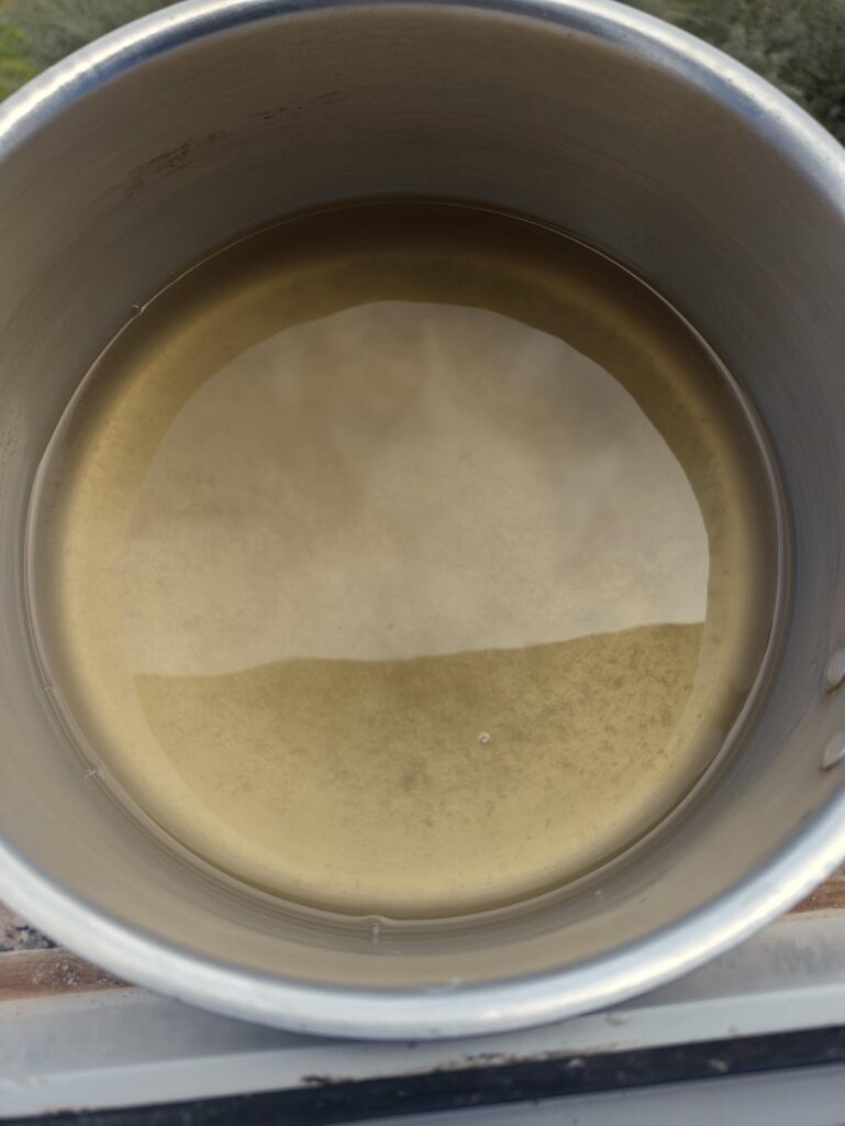 First time making tallow and having trouble with it.