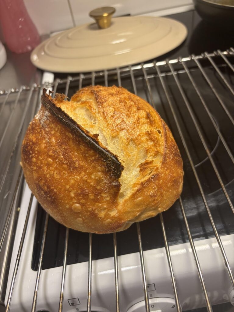 Kinda proud of my first loaf! Kinda proud of my first loaf!