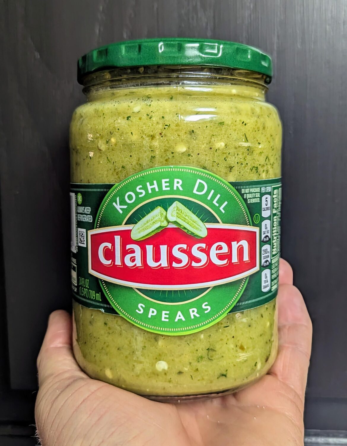 Behold, my Pickle Jalapeno Hot Sauce